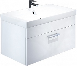 Iddis Мебель для ванной New Mirro 80 подвесная белая – фотография-3